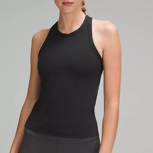 lululemon Align™ Waist-Length Racerback Tank Top size 6 in black